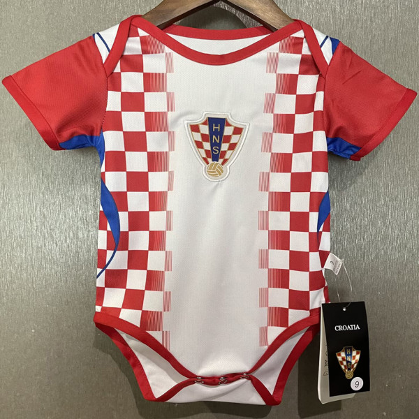 2026/27 Croatia Home White Baby Suit