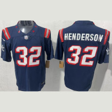HENDERSON #32 Men's New England Patriots NFL Jersey 爱国者 (3代）