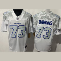 DAWKINS #73 Men's Buffalo Bills NFL Jersey 布法罗比尔  (3代）