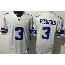 PICKENS #3 Men's Dallas Cowboys NFL Jersey 牛仔   (3代）