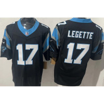 LEGETTE #17 Men's Carolina Panthers NFL Jersey 黑豹   (3代）