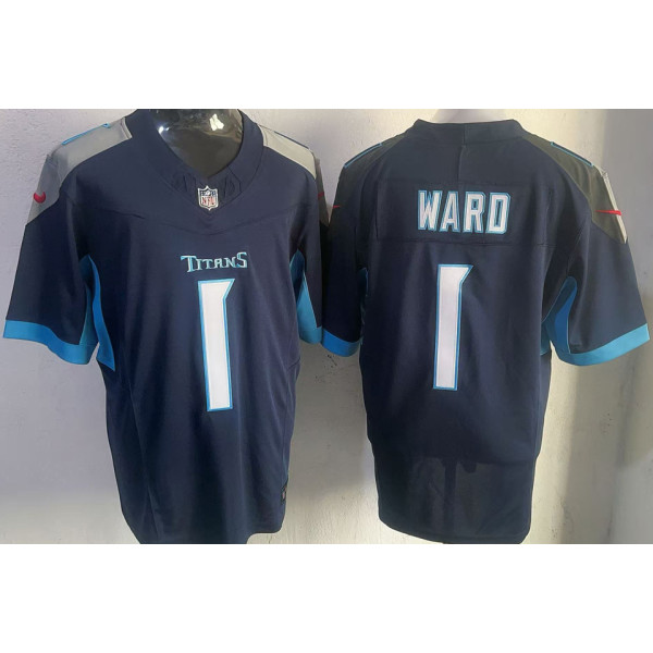 WARD #1 Men's Tennessee Titans NFL Jersey 泰坦   (3代）