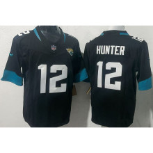 HUNTER #12 Men's Jacksonville Jaguars NFL Jersey 美洲虎    (3代）