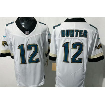 HUNTER #12 Men's Jacksonville Jaguars NFL Jersey 美洲虎    (3代）