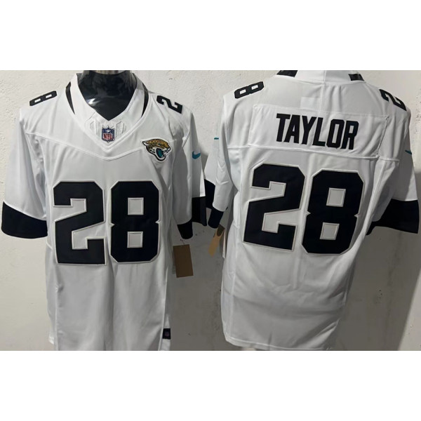 TAYLOR #28 Men's Jacksonville Jaguars NFL Jersey 美洲虎    (3代）