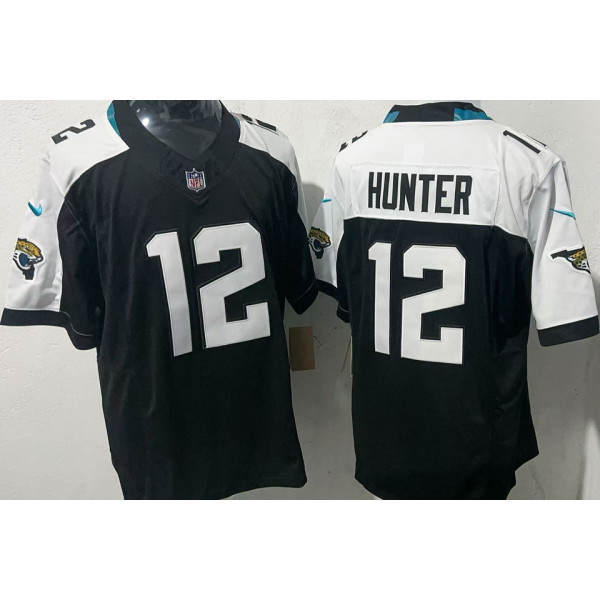 HUNTER #12 Men's Jacksonville Jaguars NFL Jersey 美洲虎    (3代）
