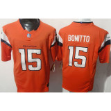 BONITTO #15 Men's Denver Broncos NFL Jersey 野马   (3代）