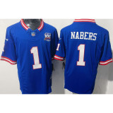 NABERS #1 Men's New York Giants NFL Jersey  巨人   (3代）