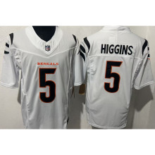 HIGGINS #5 Men's Cincinnati Bengals NFL Jersey 猛虎   (3代）