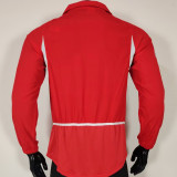 2002 South Korea Home Red Retro Long Sleeve Soccer Jersey
