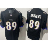 ANDREWS #89 Men's Baltimore Ravens NFL Jersey 乌鸦  (3代）