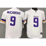 McCARTHY #9 Men's Minnesota Vikings NFL Jersey 维京人    (3代）