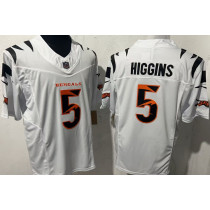 HIGGINS #5 Men's Cincinnati Bengals NFL Jersey 猛虎   (3代）