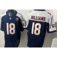 WILLIAMS #18 Men's Chicago Bears NFL Jersey 熊队    (3代）