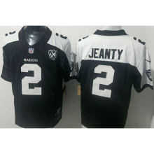 JEANTY #2 Men's Las Vegas Raiders NFL Jersey 突袭者   (3代）