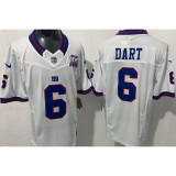 DART #6 Men's New York Giants NFL Jersey 巨人   (3代）