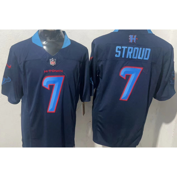 STROUD #7 Men's Houston Texans NFL Jersey 德州人    (3代）