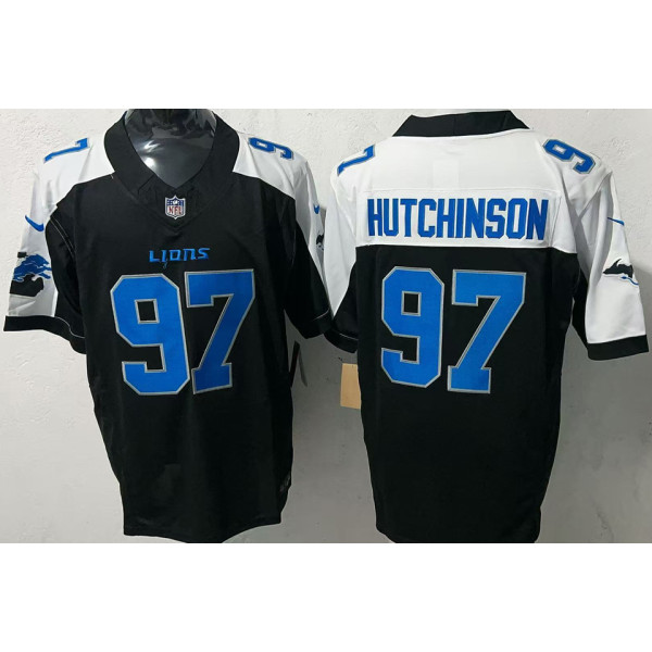 HUTCHINSON #97 Men's Detroit Lions NFL Jersey 雄狮     (3代）