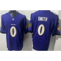 SMITH #0 Men's Baltimore Ravens NFL Jersey 乌鸦  (3代）