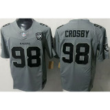 CROSBY #98 Men's Las Vegas Raiders NFL Jersey 突袭者   (3代）