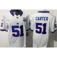CARTER #51 Men's New York Giants NFL Jersey 巨人   (3代）