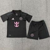 2026/27 Inter Miami Away Black Kids Soccer Jersey