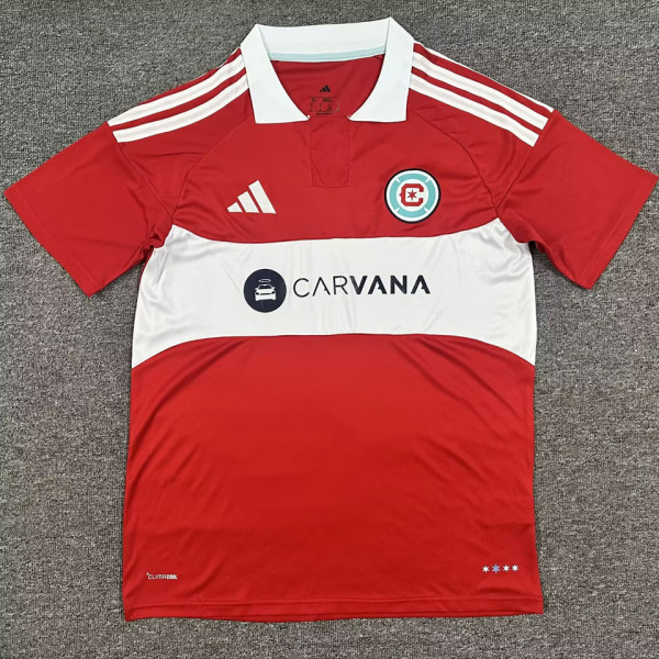 2026/27 Chicago Fire Home Red Fans Soccer Jersey
