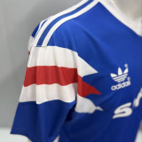 1990/1991 Hamburger Away Blue Retro Soccer Jersey