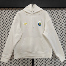 2026/27 Argentina White Retro Style Hoody 小绣花