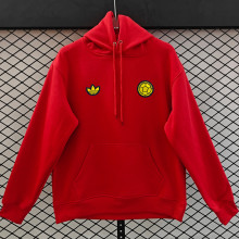 2026/27 Colombia Third Red Retro Style Hoody 小绣花 黄标