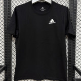 2026/27 AD Black Casual Pure Cotton T-Shirt  T285 AD左上