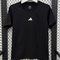 2026/27 AD Black Casual Pure Cotton T-Shirt  T284 AD中间