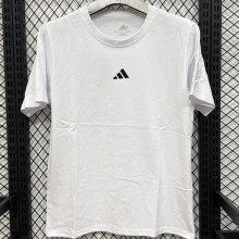 2026/27 AD White Casual Pure Cotton T-Shirt   T284 AD中间