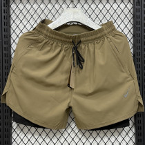 2026/27 NK Casual Double Layer Short Pants  D1105 双层 卡其色