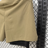 2026/27 NK Casual Double Layer Short Pants  D1105 双层 卡其色