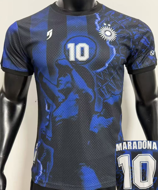 MARADONA #10 Argentina Special Edition Player Version Soccer Jersey