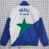 2026 Brazil Retro Style Windbreaker