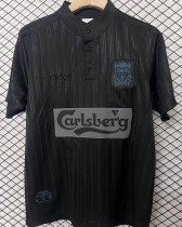 1995/1996 LFC Special Edition Black Retro Soccer Jersey