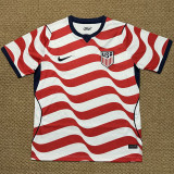 2026/27 U.S  Home Fans Soccer Jersey 胸前实心红条