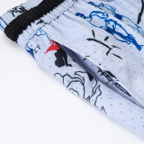 C2521 Jordan Casual Short Pants 涂鸦灰