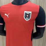 2026/27 Austria  Home Red Player Version Soccer Jersey