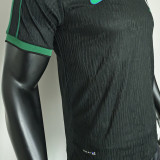 1998 Brazil Black Retro Player Version Soccer Jersey 球员版