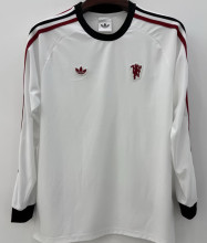 2026/27 M Utd Retro Syle Fans Long Sleeve Soccer Jersey