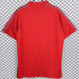1983 Osasuna Home Red Retro Soccer Jersey