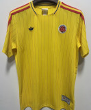 2026/27 Colombia Yellow Retro Style Training Jersey