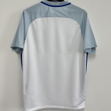 2016 England Home White Retro Soccer Jersey