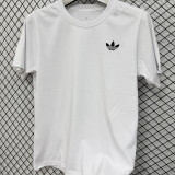 2026/27 AD White Casual Pure Cotton T-Shirt   T290 三叶草