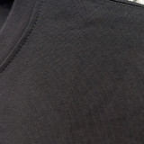 2026/27 AD Black Casual Pure Cotton T-Shirt  T290 三叶草