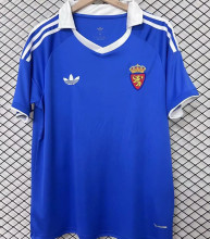 2026/27 Zaragoza Blue Retro Style Soccer Jersey