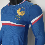 2026/27 France Special Edition Player Version Long Sleeve Soccer Jersey